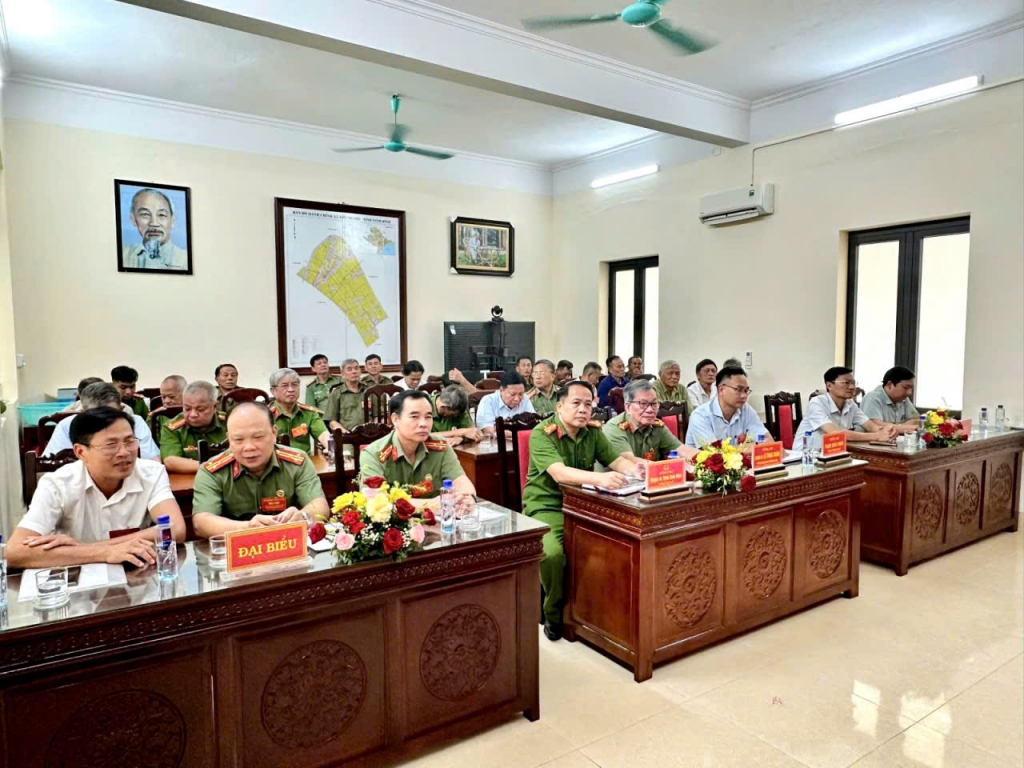Ninh Bình: Sôi nổi Đại hội thành lập Hội Cựu CAND cấp xã, phường