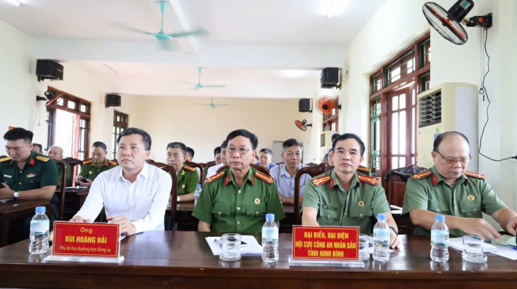 Ninh Bình: Sôi nổi Đại hội thành lập Hội Cựu CAND cấp xã, phường