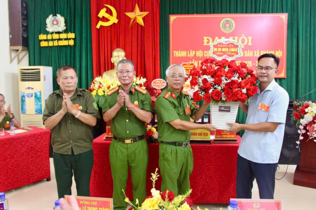 Ninh Bình: Sôi nổi Đại hội thành lập Hội Cựu CAND cấp xã, phường