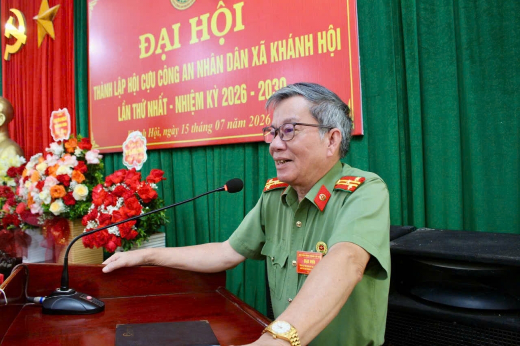 Ninh Bình: Sôi nổi Đại hội thành lập Hội Cựu CAND cấp xã, phường