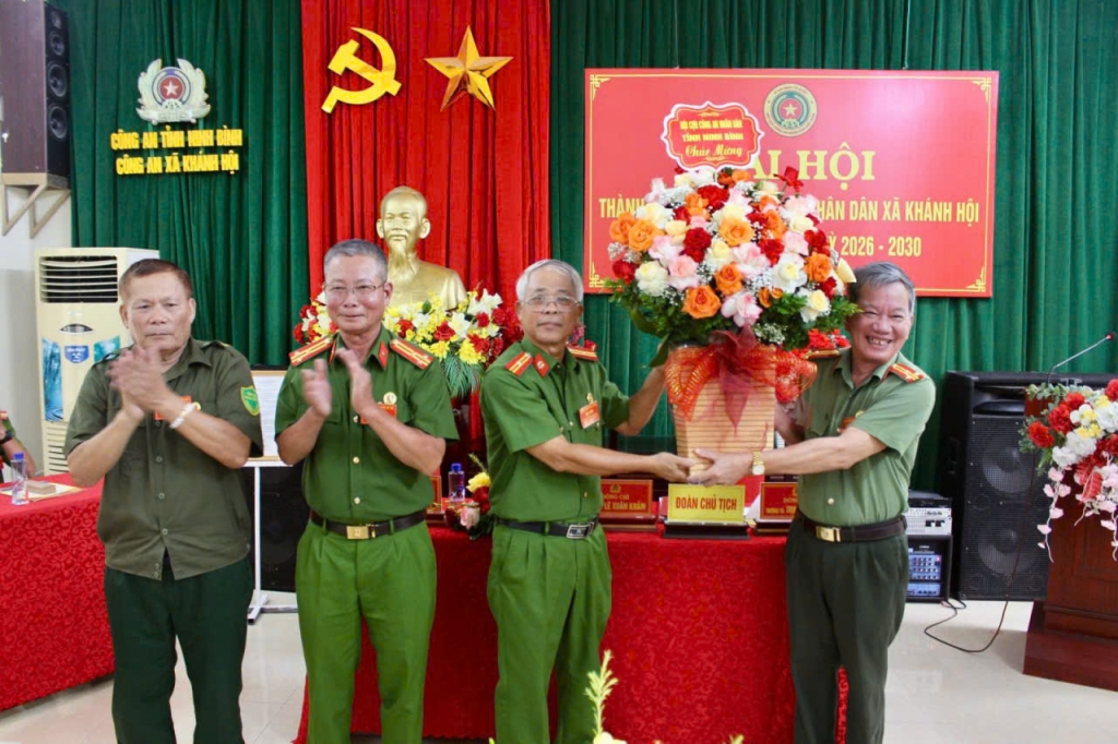 Ninh Bình: Sôi nổi Đại hội thành lập Hội Cựu CAND cấp xã, phường