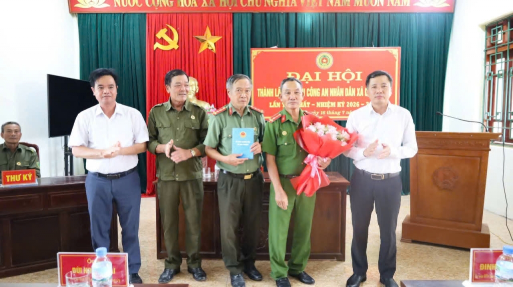 Ninh Bình: Sôi nổi Đại hội thành lập Hội Cựu CAND cấp xã, phường