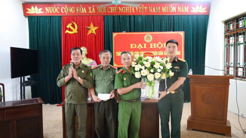 Ninh Bình: Sôi nổi Đại hội thành lập Hội Cựu CAND cấp xã, phường
