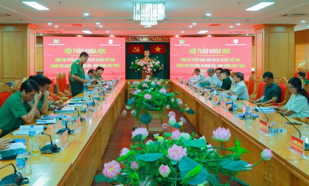 Xây dựng thể thao thành tích cao CAND theo hướng chuyên nghiệp, bền vững