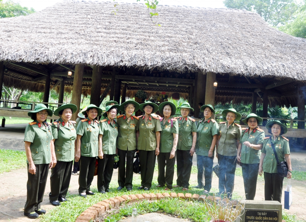 Giữ lửa truyền thống anh hùng qua hành trình về nguồn của lực lượng Công an chi viện chiến trường miền Nam