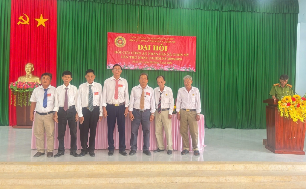 Cần Thơ: Thành lập Hội Cựu CAND xã Nhơn Mỹ, nhiệm kỳ 2026 - 2031