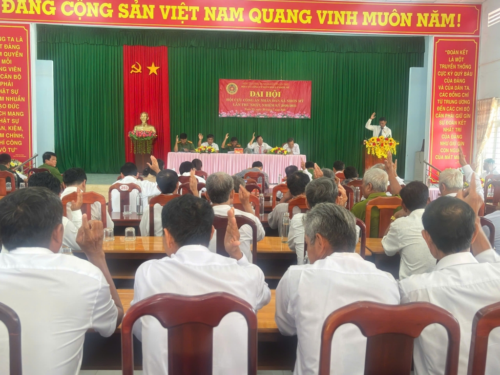 Cần Thơ: Thành lập Hội Cựu CAND xã Nhơn Mỹ, nhiệm kỳ 2026 - 2031
