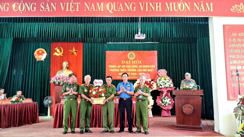 Ninh Bình: Thành lập Hội Cựu CAND phường Thiên Trường, nhiệm kỳ 2026 - 2030