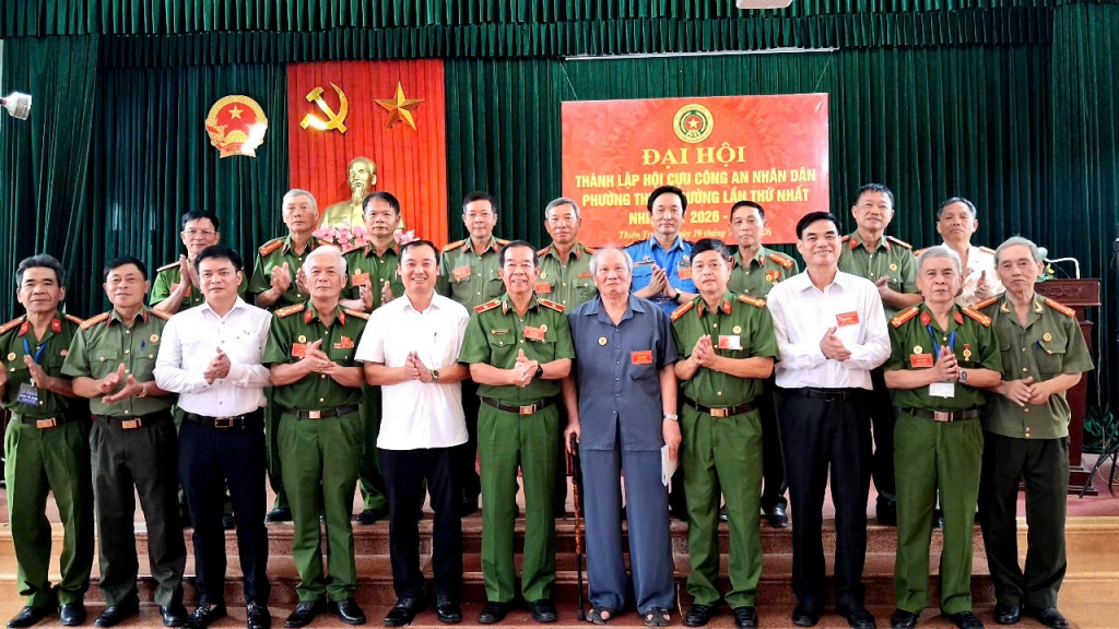 Ninh Bình: Thành lập Hội Cựu CAND phường Thiên Trường, nhiệm kỳ 2026 - 2030 Ninh Bình: Thành lập Hội Cựu CAND phường Thiên Trường, nhiệm kỳ 2026 - 2030