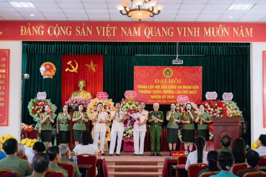 Ninh Bình: Thành lập Hội Cựu CAND phường Thiên Trường, nhiệm kỳ 2026 - 2030 Ninh Bình: Thành lập Hội Cựu CAND phường Thiên Trường, nhiệm kỳ 2026 - 2030