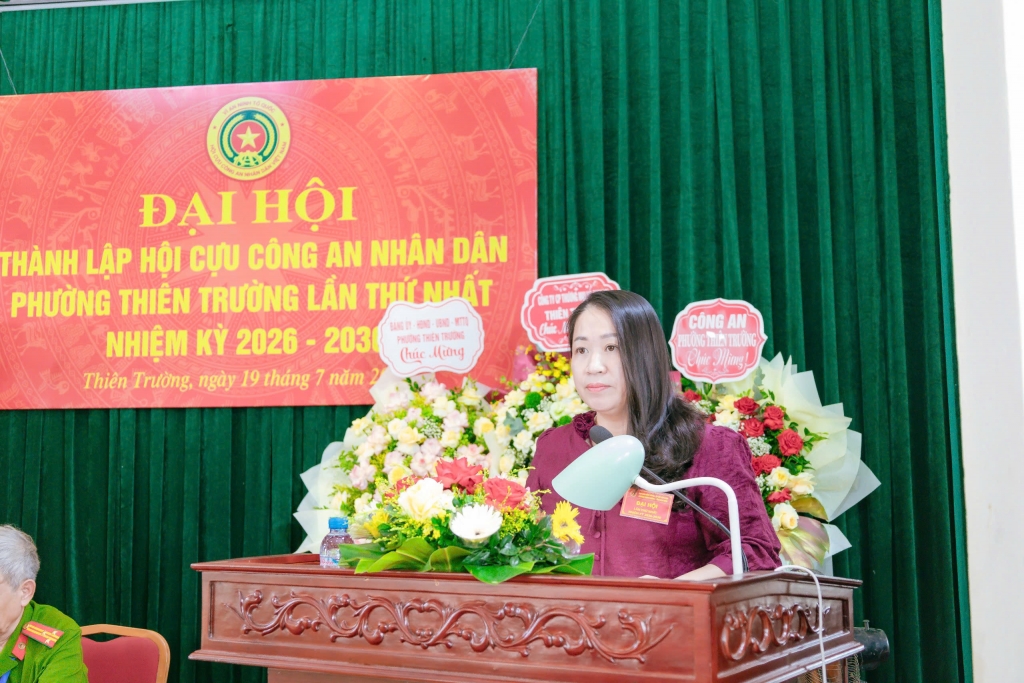 Ninh Bình: Thành lập Hội Cựu CAND phường Thiên Trường, nhiệm kỳ 2026 - 2030 Ninh Bình: Thành lập Hội Cựu CAND phường Thiên Trường, nhiệm kỳ 2026 - 2030
