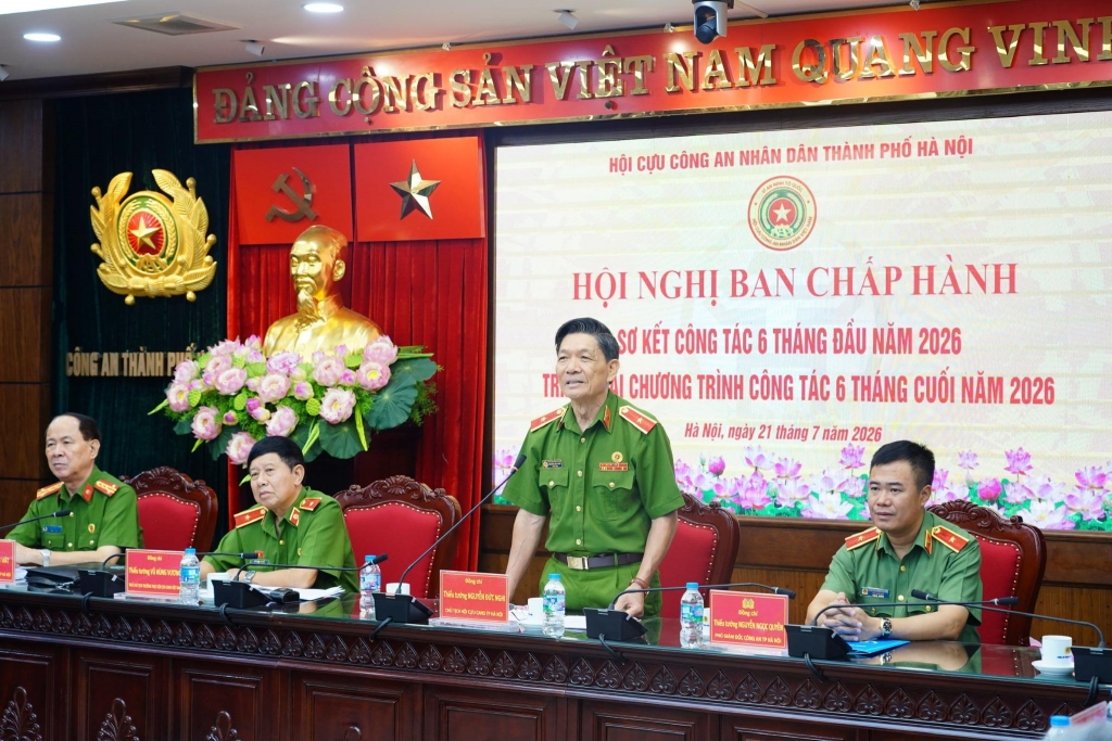 Hội Cựu CAND TP. Hà Nội: Chuyển mình mạnh mẽ sau sắp xếp địa giới hành chính