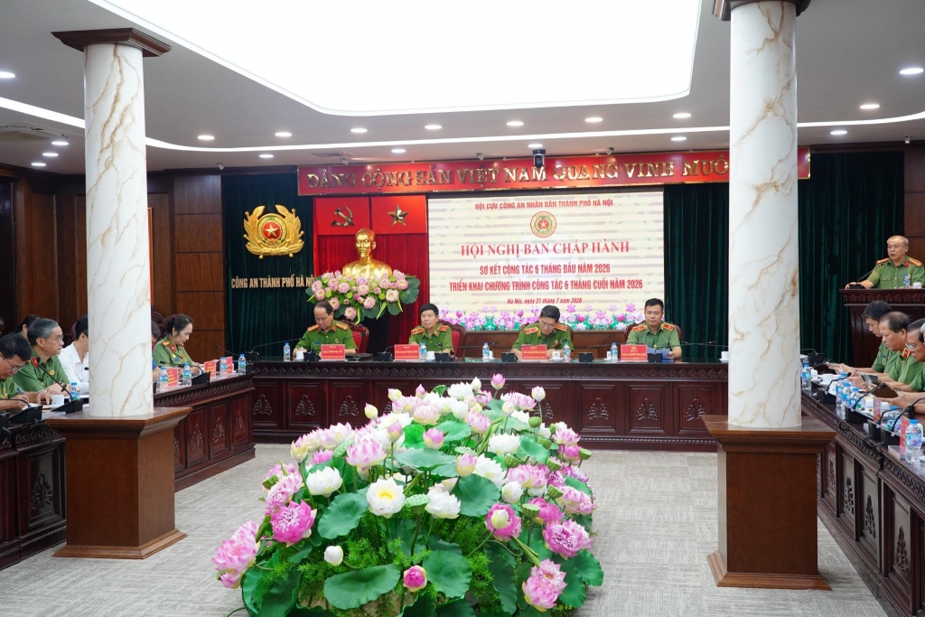 Hội Cựu CAND TP. Hà Nội: Chuyển mình mạnh mẽ sau sắp xếp địa giới hành chính