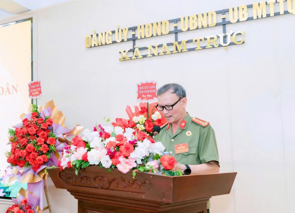 Ninh Bình: Thành lập Hội Cựu CAND xã Nam Trực, nhiệm kỳ 2026 - 2030 Ninh Bình: Thành lập Hội Cựu CAND xã Nam Trực, nhiệm kỳ 2026 - 2030