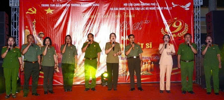 Ninh Bình: Hội Cựu CAND phường Phủ Lý tổ chức các hoạt động tri ân Ngày Thương binh - Liệt sĩ