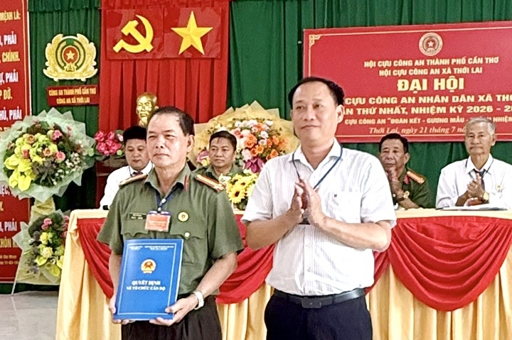 Cần Thơ: Thành lập Hội Cựu CAND xã Thới Lai, nhiệm kỳ 2026 - 2031