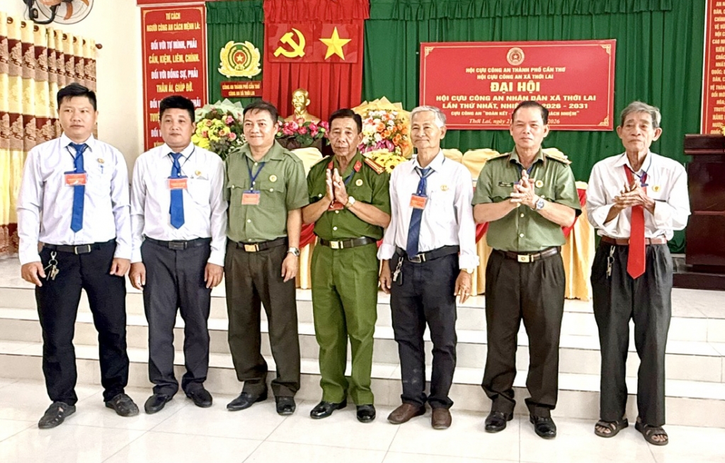 Cần Thơ: Thành lập Hội Cựu CAND xã Thới Lai, nhiệm kỳ 2026 - 2031