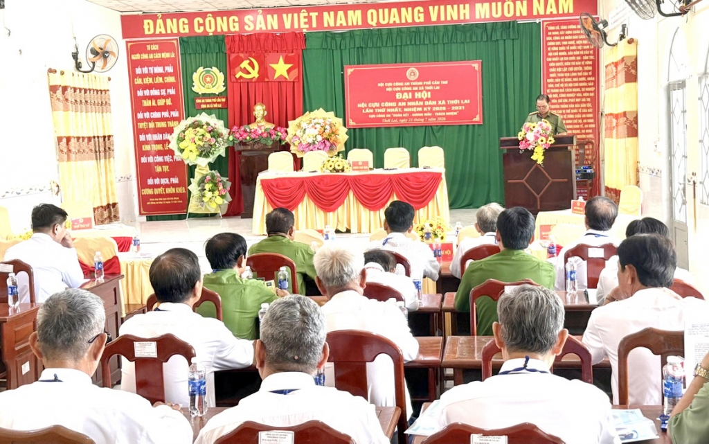 Cần Thơ: Thành lập Hội Cựu CAND xã Thới Lai, nhiệm kỳ 2026 - 2031