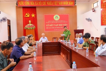 Gia Lai: Chi hội Cựu CAND xã Tuy Phước Tây sơ kết 6 tháng đầu năm và triển khai nhiệm vụ trọng tâm cuối năm 2026