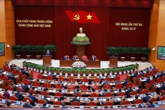 Thông cáo báo chí về ngày làm việc thứ tư Hội nghị Trung ương 3, khóa XIV