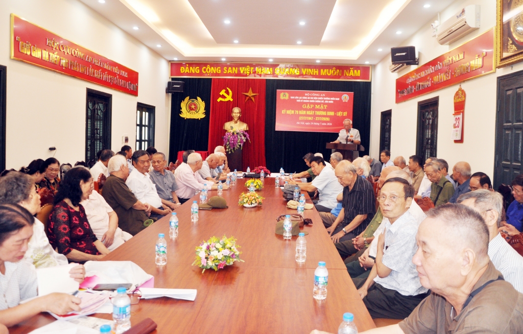 Tri ân những cống hiến, hy sinh của lực lượng Công an chi viện chiến trường miền Nam