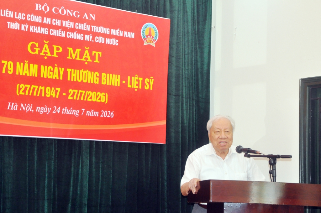 Tri ân những cống hiến, hy sinh của lực lượng Công an chi viện chiến trường miền Nam