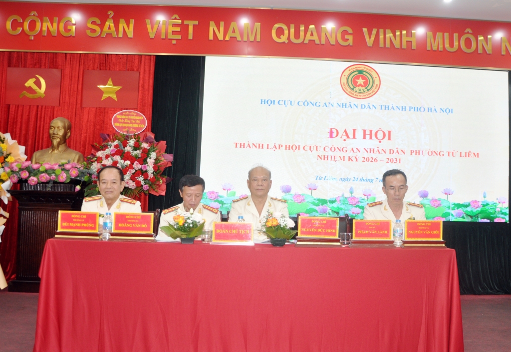 Hà Nội: Thành lập Hội Cựu CAND phường Từ Liêm, nhiệm kỳ 2026 - 2031