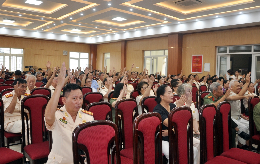 Hà Nội: Thành lập Hội Cựu CAND phường Từ Liêm, nhiệm kỳ 2026 - 2031