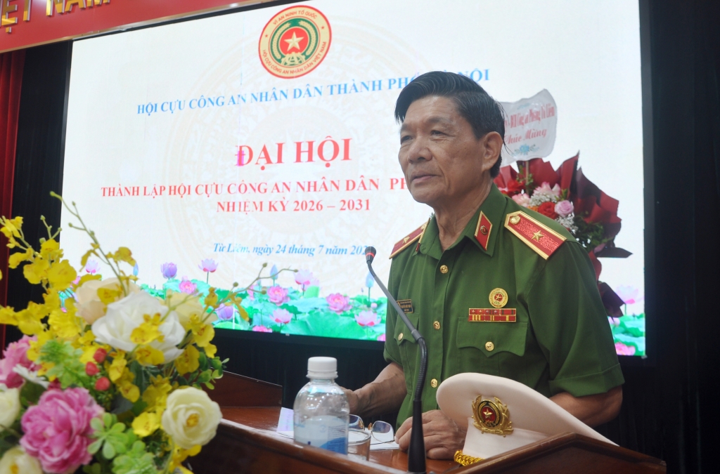 Hà Nội: Thành lập Hội Cựu CAND phường Từ Liêm, nhiệm kỳ 2026 - 2031