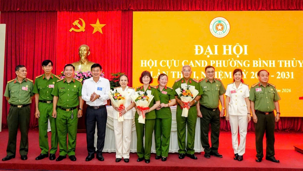 Cần Thơ: Thành lập Hội Cựu CAND phường Bình Thủy, nhiệm kỳ 2026 - 2031 Cần Thơ: Thành lập Hội Cựu CAND phường Bình Thủy, nhiệm kỳ 2026 - 2031
