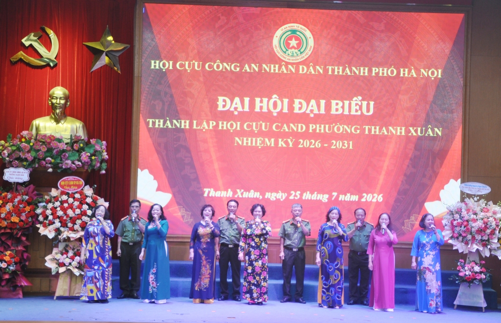 Hà Nội: Thành lập Hội Cựu CAND phường Thanh Xuân, nhiệm kỳ 2026 - 2031 Hà Nội: Thành lập Hội Cựu CAND phường Thanh Xuân, nhiệm kỳ 2026 2031