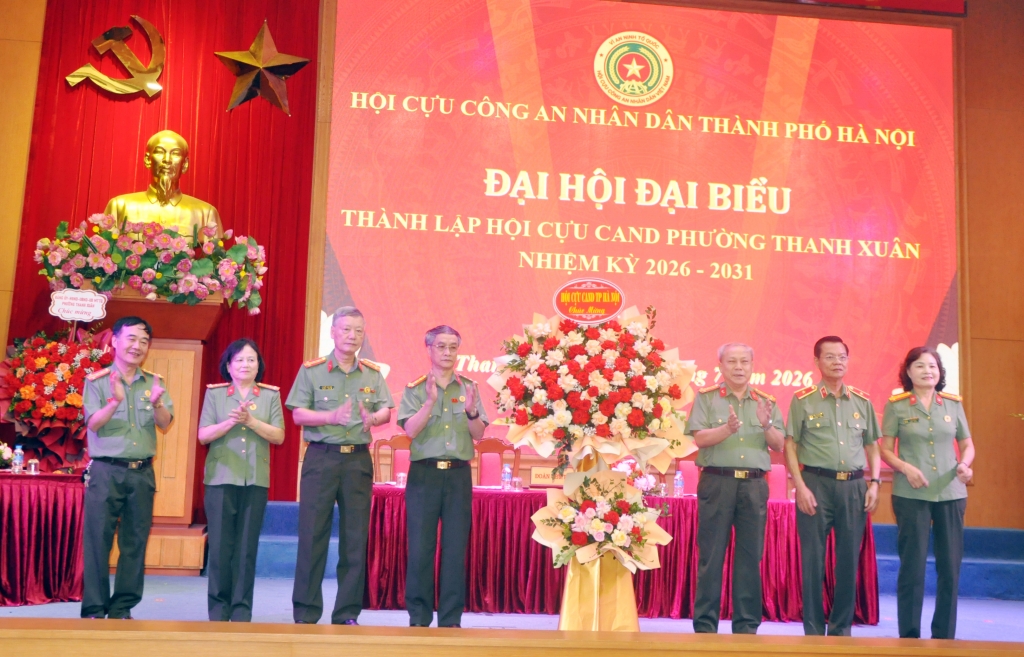Hà Nội: Thành lập Hội Cựu CAND phường Thanh Xuân, nhiệm kỳ 2026 - 2031 Hà Nội: Thành lập Hội Cựu CAND phường Thanh Xuân, nhiệm kỳ 2026 2031