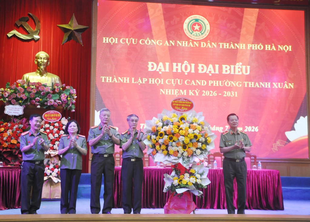 Hà Nội: Thành lập Hội Cựu CAND phường Thanh Xuân, nhiệm kỳ 2026 - 2031 Hà Nội: Thành lập Hội Cựu CAND phường Thanh Xuân, nhiệm kỳ 2026 2031