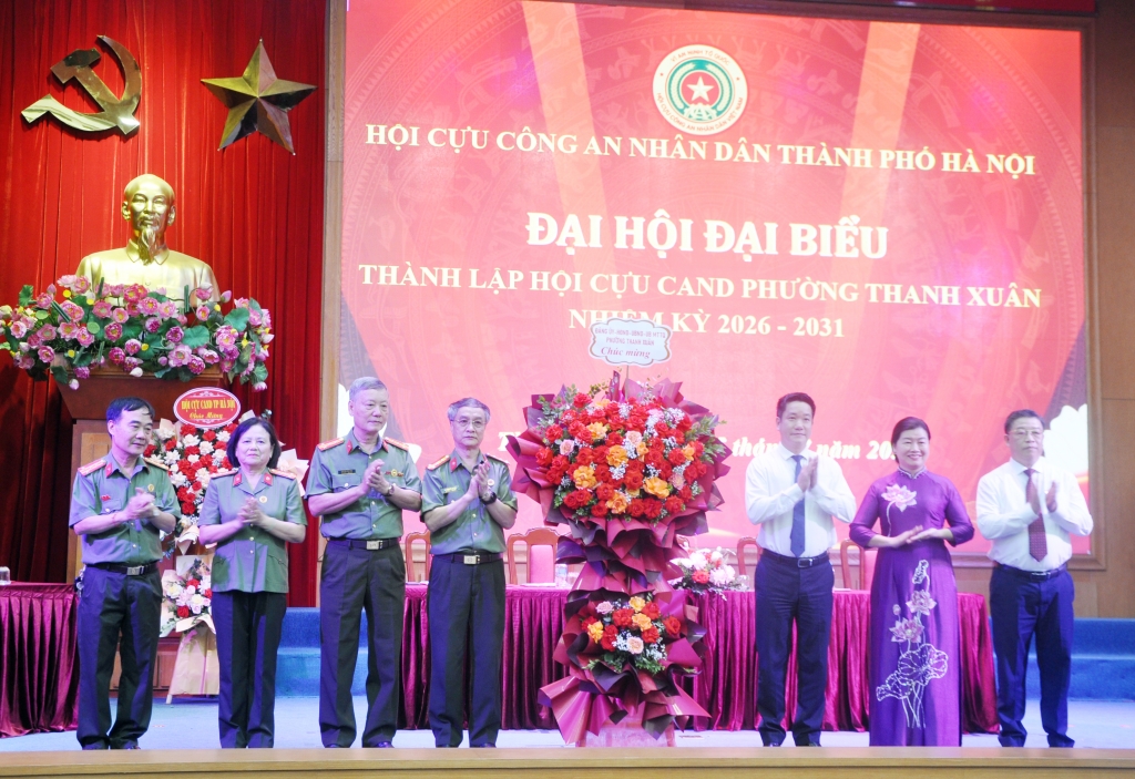 Hà Nội: Thành lập Hội Cựu CAND phường Thanh Xuân, nhiệm kỳ 2026 - 2031 Hà Nội: Thành lập Hội Cựu CAND phường Thanh Xuân, nhiệm kỳ 2026 2031
