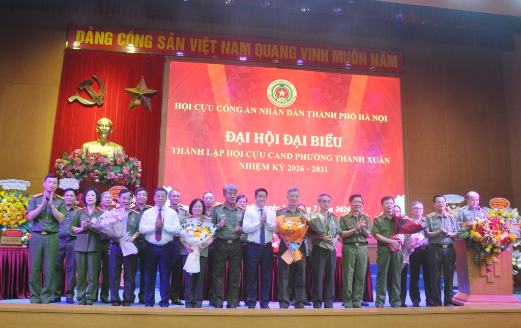 Hà Nội: Thành lập Hội Cựu CAND phường Thanh Xuân, nhiệm kỳ 2026 - 2031 Hà Nội: Thành lập Hội Cựu CAND phường Thanh Xuân, nhiệm kỳ 2026 2031