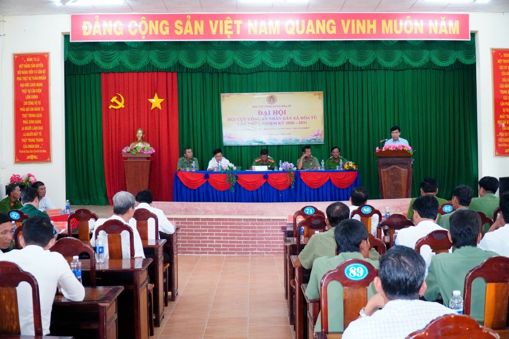 Cần Thơ: Thành lập Hội Cựu CAND xã Hoà Tú, nhiệm kỳ 2026 - 2031 Cần Thơ: Thành lập Hội Cựu CAND xã Hoà Tú, nhiệm kỳ 2026 - 2031