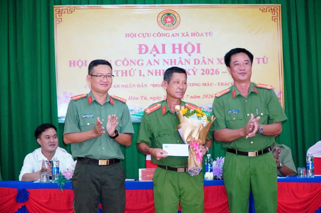Cần Thơ: Thành lập Hội Cựu CAND xã Hoà Tú, nhiệm kỳ 2026 - 2031 Cần Thơ: Thành lập Hội Cựu CAND xã Hoà Tú, nhiệm kỳ 2026 - 2031