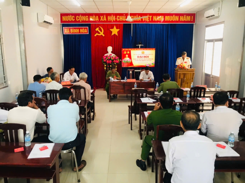 Tây Ninh: Thành lập Hội Cựu CAND xã Bình Hòa, nhiệm kỳ 2026 - 2031
