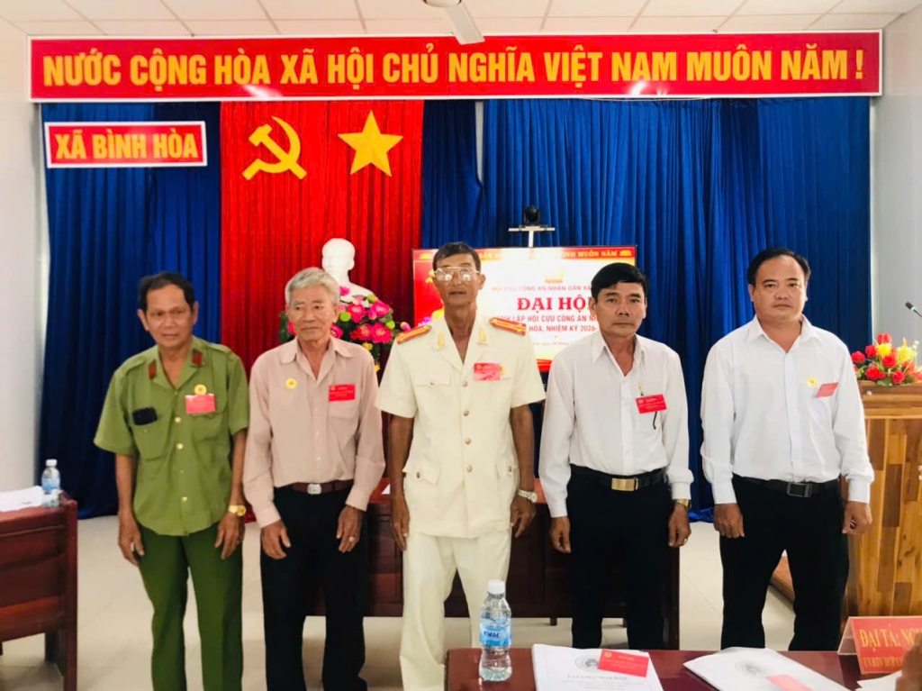 Tây Ninh: Thành lập Hội Cựu CAND xã Bình Hòa, nhiệm kỳ 2026 - 2031