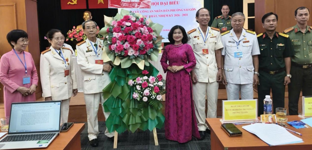TP.HCM: Thành lập Hội Cựu CAND phường Sài Gòn, nhiệm kỳ 2026 - 2031