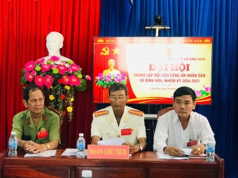 Tây Ninh: Thành lập Hội Cựu CAND xã Bình Hòa, nhiệm kỳ 2026 - 2031