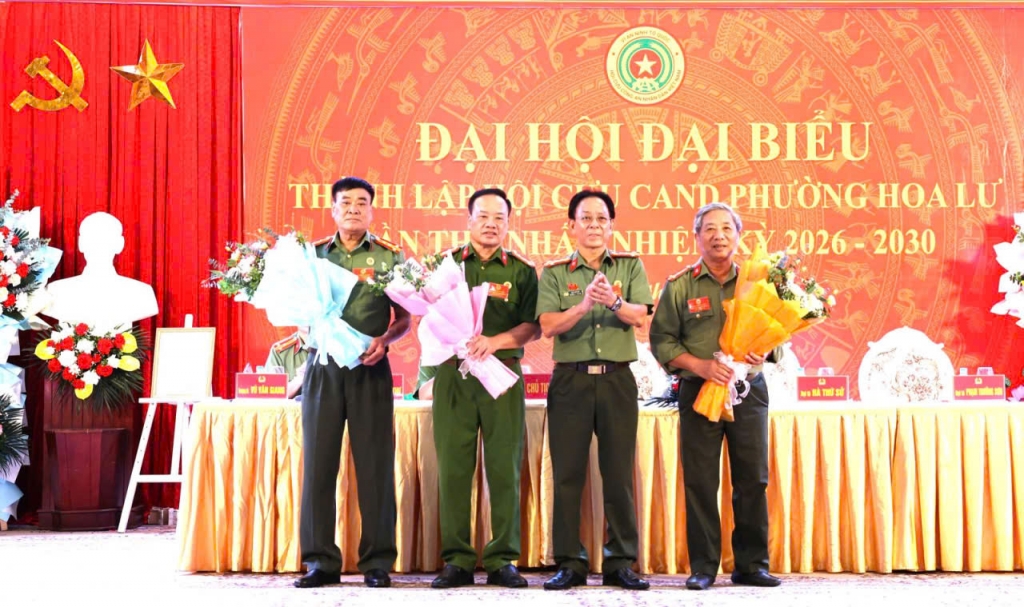Ninh Bình: Thành lập Hội Cựu CAND phường Hoa Lư, nhiệm kỳ 2026 - 2030