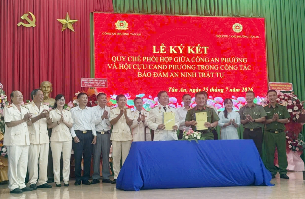 Đắk Lắk: Thành lập Hội Cựu CAND phường Tân An, nhiệm kỳ 2026 - 2031