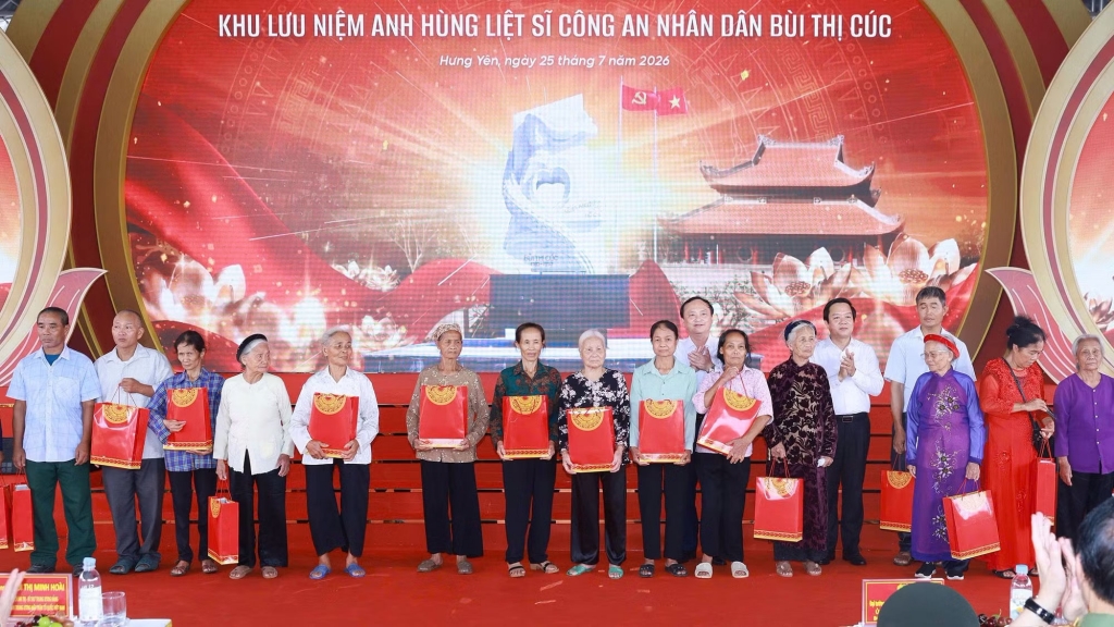 Khánh thành Khu lưu niệm Anh hùng liệt sĩ Công an nhân dân Bùi Thị Cúc