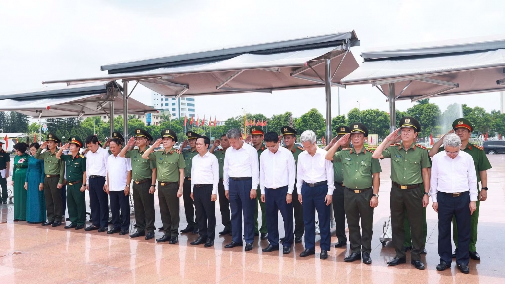 Khánh thành Khu lưu niệm Anh hùng liệt sĩ Công an nhân dân Bùi Thị Cúc