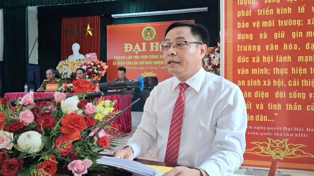 Ninh Bình: Thành lập Hội Cựu CAND xã Minh Tân, nhiệm kỳ 2026 - 2031
