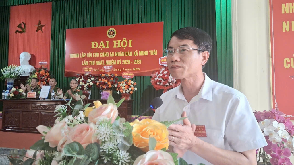 Ninh Bình: Thành lập Hội Cựu CAND xã Minh Thái, nhiệm kỳ 2026 - 2031