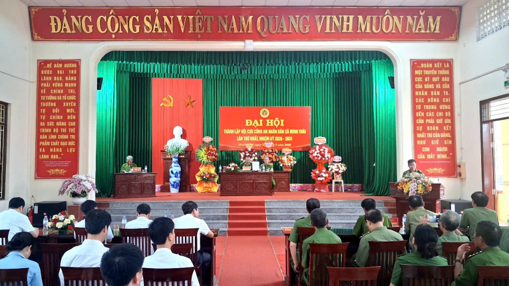 Ninh Bình: Thành lập Hội Cựu CAND xã Minh Thái, nhiệm kỳ 2026 - 2031 Ninh Bình: Thành lập Hội Cựu CAND xã Minh Thái, nhiệm kỳ 2026 - 2031