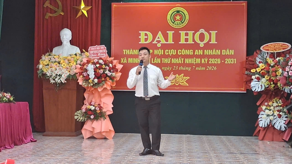 Ninh Bình: Thành lập Hội Cựu CAND xã Minh Tân, nhiệm kỳ 2026 - 2031