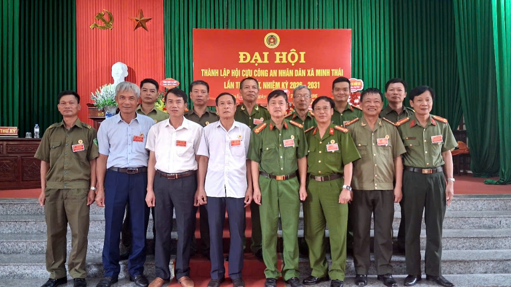 Ninh Bình: Thành lập Hội Cựu CAND xã Minh Thái, nhiệm kỳ 2026 - 2031 Ninh Bình: Thành lập Hội Cựu CAND xã Minh Thái, nhiệm kỳ 2026 - 2031
